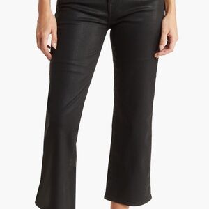 Hudson Jeans Black Cropped Ankle Denim